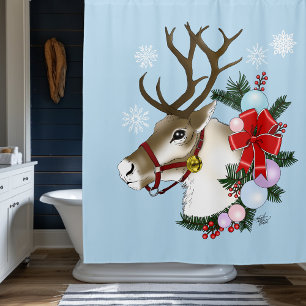 Christmas Reindeer Wreath Ornaments 