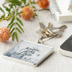 Christmas Religious Wonders of His Love Blessings Keychain