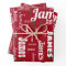 Christmas Repeating Name Red White Green Gift