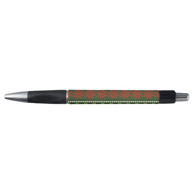 Christmas Repeating Pattern Pen (Front)