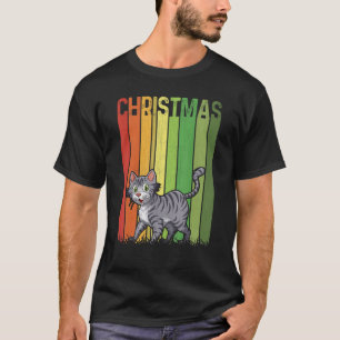 Christmas Retro Bobcats Cute Group Matching Xmas H T-Shirt