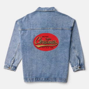 Christmas Retro Denim Jacket