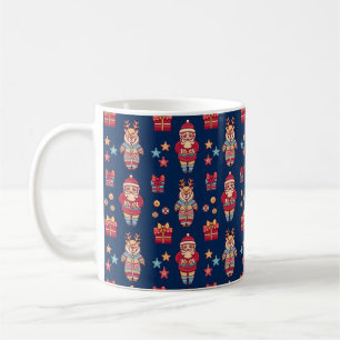 Christmas Retro Santa Coffee Mug