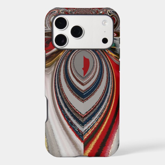 Christmas Retro Vintage Texture Abstract Art Print (Back)