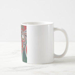 Christmas Retro Vintage Texture Abstract Art Print Coffee Mug