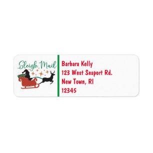 Christmas Return Address