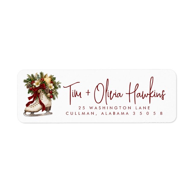 Christmas | Return Address Label (Front)