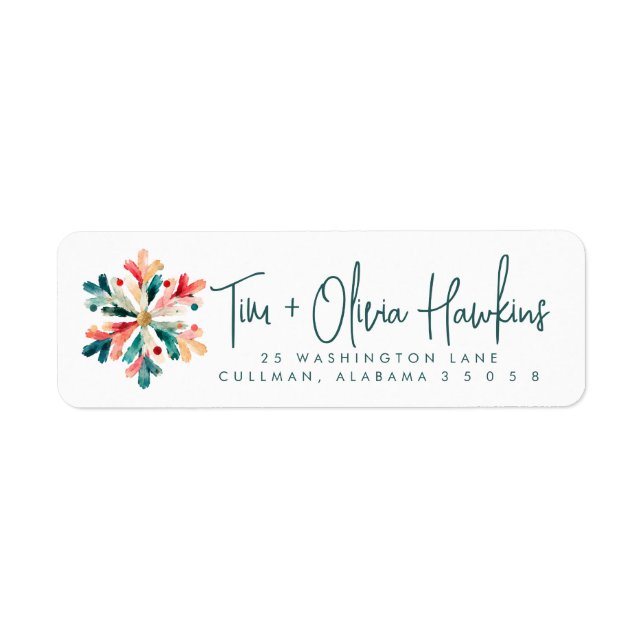 Christmas | Return Address Label (Front)