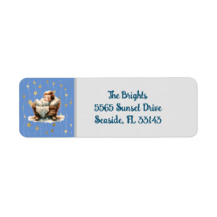 Christmas Return Address Labels
