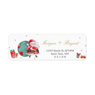 Christmas Return Address Labels