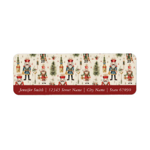 Christmas Return Address Labels