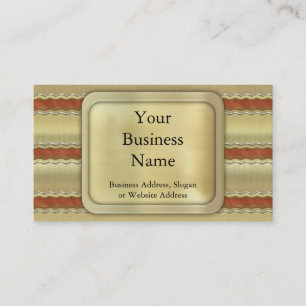 Christmas Ribbons Business Card