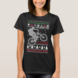 Christmas Ride Oh What Fun It Is to Ride Bike T-Shirt