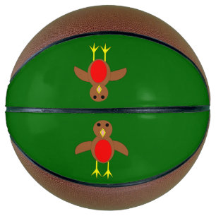 Christmas Robin Basketballs