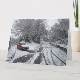 Christmas Robin Card