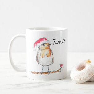 Christmas Robin Coffee Mug