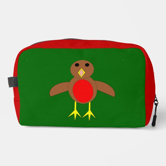 Christmas Robin Dopp Kit (Front)