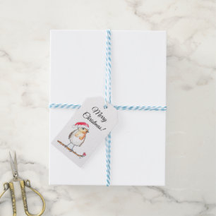 Christmas Robin Gift Tags
