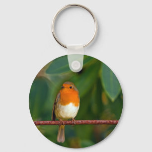 Christmas Robin Keychain