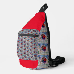 Christmas Robin  Sling Bag