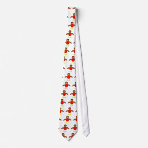 Christmas Robin Tie