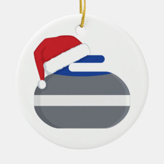 Christmas Rocks curling ornament