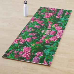 Christmas Rose Helleborus Flowers Floral Yoga Mat