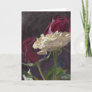 Christmas Roses Holiday Card