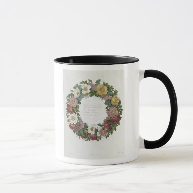 Christmas Roses Mug (Right)