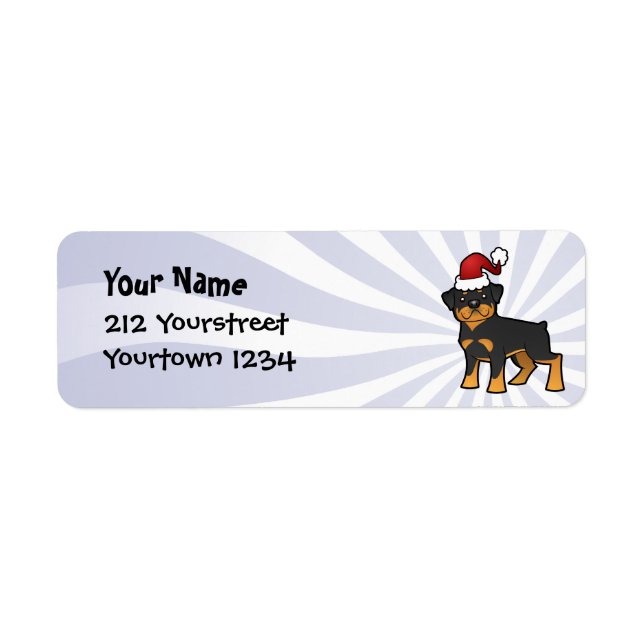 Christmas Rottweiler (Front)