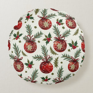 Christmas Round Pillow