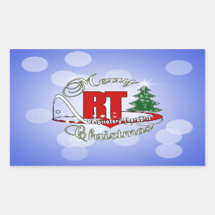 CHRISTMAS RT Respiratory Therapist Sticker