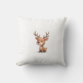 Christmas rudolph pillow cushion