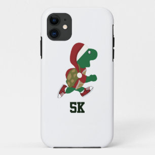 Christmas Running Turtle 5K iPhone 11 Case