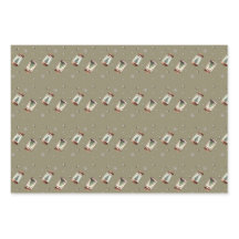 Christmas Rustic Holiday Wrapping Paper