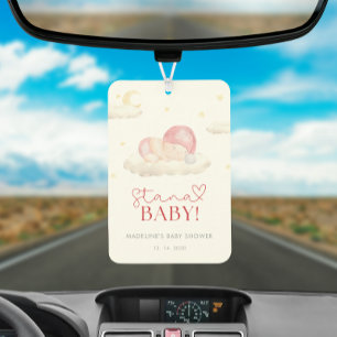 Christmas Santa Baby Girl Shower  Air Freshener
