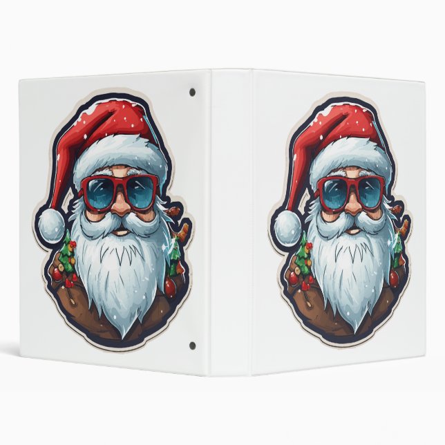 Christmas Santa Binder (Background)