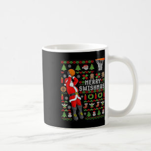 Christmas Santa Bysketbyll Player - Slam Dunk Ugly Coffee Mug