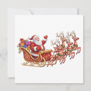CHRISTMAS SANTA CARD