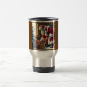 Christmas Santa Claus 3 Travel Mug