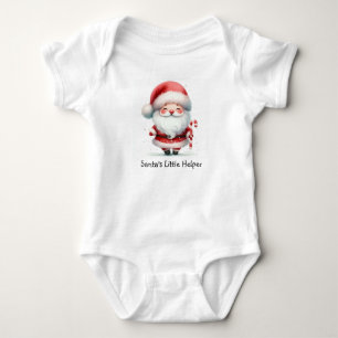 Christmas Santa Claus Baby Bodysuit
