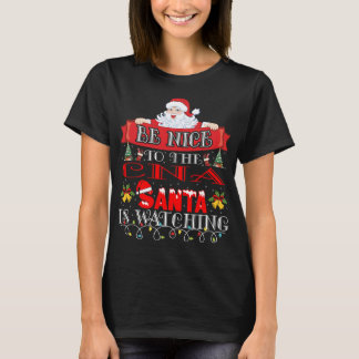 Christmas Santa Claus CNA Gift  T-Shirt