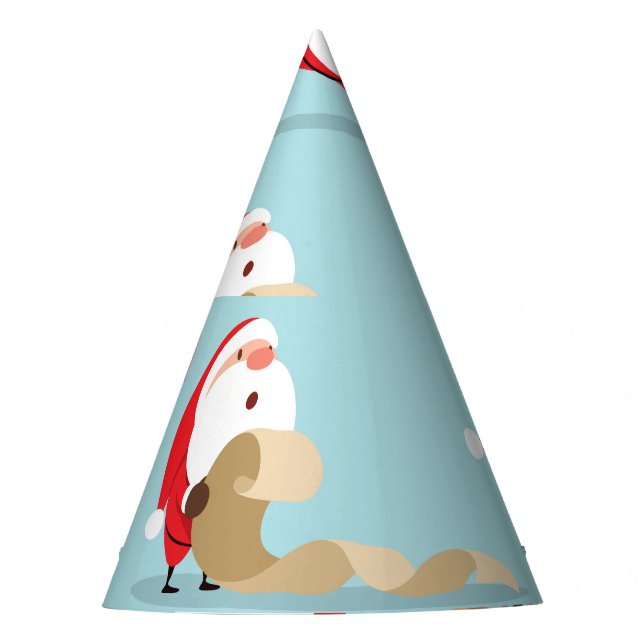 Christmas Santa Claus collection. Party Hat (Front)