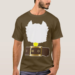 Christmas Santa Claus Costume With 1 T-Shirt