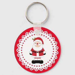 Christmas Santa Claus    Keychain