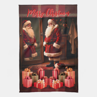 Christmas Santa Claus Kitchen Towel