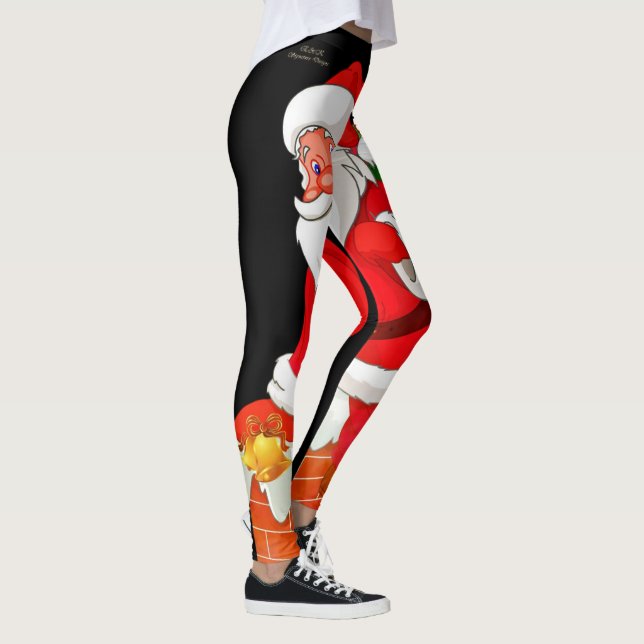 Christmas Santa Claus Leggings (Right)
