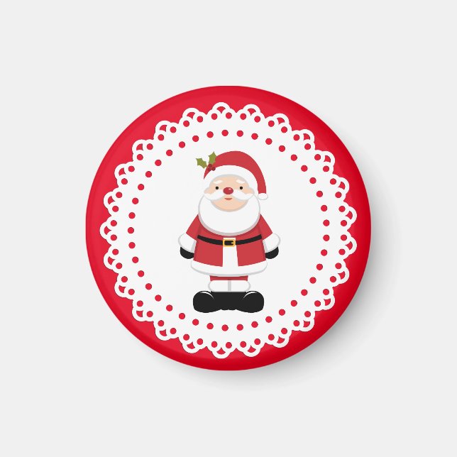Christmas Santa Claus     Magnet (Front)