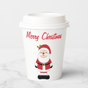 Christmas Santa Claus   Paper Cups