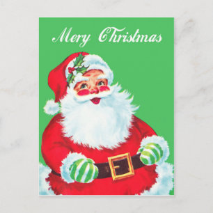 Christmas Santa Claus Postcard